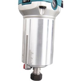 Makita RT0702CX2J Multifunktionsfräse, 34000 RPM, 710W, Velocidad Ajustable