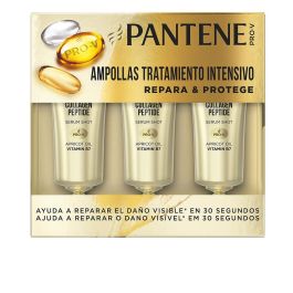 Pantene Repara y Protege Ampollas Tratamiento Intensivo, Con Complejo Pro-V, Colágeno, Aceite de Albaricoque y Vitamina B7, 3 x 15 ml Precio: 4.49999968. SKU: B15AP9XWM5