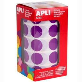 Apli Gomets Redondos 20 mm Rollo Lila 1770 unidades Precio: 3.50000002. SKU: B12JGJ9943