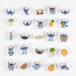 Cerdá Goma de Borrar Stitch Pack x25 Multicolor 19.2 x 24.1 x 2.0 cm Edad +3 años