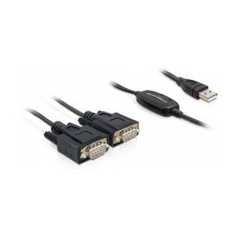 DeLOCK Adaptador USB 2.0 a Serie 2x RS232 2x9 Pin St Negro Precio: 11668.78999979. SKU: B1G9DJTM98