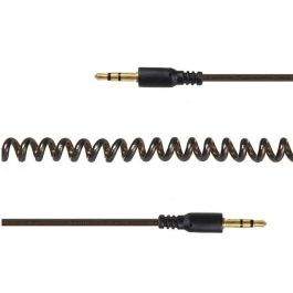 GEMBIRD Cable Jack a Jack Espiral para Audio, 3.5mm