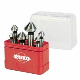 Juego de avellanadores RUKO DIN 335 6 Piezas Juego de avellanadores RUKO DIN 335 6 Piezas