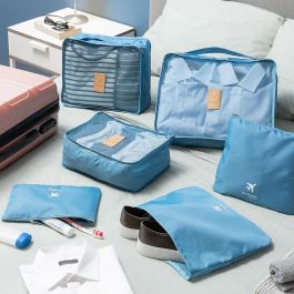 Set de Bolsas Organizadoras para Maletas Luggan InnovaGoods 6 Piezas