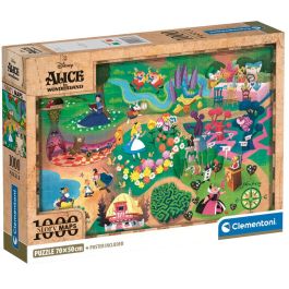 CLEMENTONI Puzzle Mapa Alicia en el País de las Maravillas Disney 1000 Piezas Precio: 12.68999963. SKU: B15PMPCL85