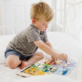 Melissa & Doug SPI6075185 Juego de simulación - Tablero de actividades Montessori - Certificado FSC - A partir de 3 años
