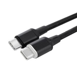 MicroConnect Cable USB-C magnético Gen1, 1m, Negro - Conecta smartphones, tabletas y PCs, hasta 480 Mbit/s