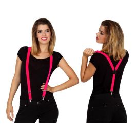 Tirantes Fucsia para Disfraz Neón o Ochentero, Accesorio Temático Adulto de Polyester Precio: 1.49999949. SKU: B18DL4XA5C