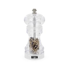 Molinillo de Pimienta Acrílico 14 cm Quttin (18 Unidades) Molinillo de Pimienta Acrílico 14 cm Quttin (18 Unidades)