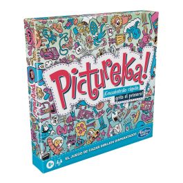 Hasbro Gaming F2564 Pictureka! Juego de Mesa de Dibujos para Encontrar Objetos Rápidamente, con Nuevas Tarjetas y Misiones, Español +6 años