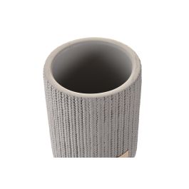 DKD Home Decor Vaso Gris de Cemento 8 x 10 x 8 cm