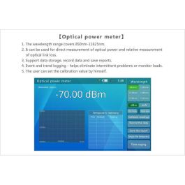 Ernitec Monitor Tester Multiformato WiFi Pantalla Táctil 7 pulgadas HDCVI/AHD/TVI/CVBS IPC PoE+ Salida Alimentación 12V/2A y 5V/2A