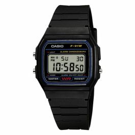 Reloj Unisex Casio F-91W-1YEG