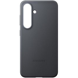Samsung EF-VS931 Funda Kindsuit para Samsung Galaxy S25 6.2" de imitación piel color negro con protección contra caídas y rayones