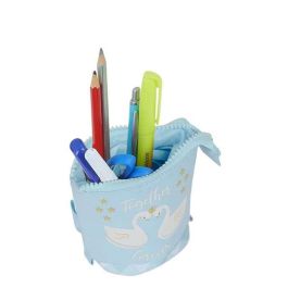 Estuche Cubilete Glow Lab Cisnes Azul claro 8 x 19 x 6 cm Estuche Cubilete Glow Lab Cisnes Azul claro 8 x 19 x 6 cm