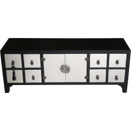 Mesa TV con Cajones DKD Home Decor Oriental Madera MDF (130 x 24 x 51 cm) Precio: 211.68999973. SKU: S3011396