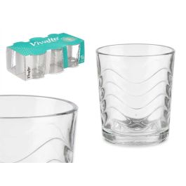 Set 6 Vasos Ondas Vivalto 265 ml - Vidrio Transparente 26x9x15 cm (8 Unidades) Precio: 25.4999998. SKU: B1FRPMHEDK