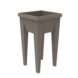 Área vegetal de verduras y mesa Urban Taupe - L38.5 x D38.5 x H68 cm - 4 Capas de evacuación - EDA