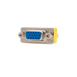 Nanocable 10.16.0001 Adaptador VGA Hembra a Hembra HDB15 para unir cables SVGA o convertir conectores D-sub Macho