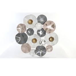 DKD Home Decor Decoracion Pared Blanco Gris 80 x 80 x 7 cm Precio: 37.01874. SKU: S3019061