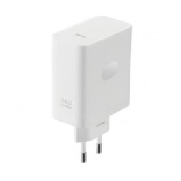 OnePlus Cargador 80W SuperVooc USB-C Blanco para Smartphone y Dispositivos OnePlus - Carga Rápida y Segura
