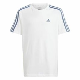 Camiseta de Manga Corta Infantil Adidas Essentials Blanco Precio: 21.3323. SKU: B124WCCGDH