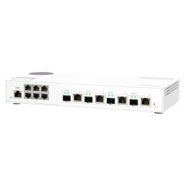 Qnap Switch Qsw - M2106 - 4C 10 Puertos Gestionado, 6 x 2.5GBase-T, 4 x 10 Gigabit SFP+/RJ-45, QoS, VLAN, LACP Qnap Switch Qsw - M2106 - 4C 10 Puertos Gestionado, 6 x 2.5GBase-T, 4 x 10 Gigabit SFP+/RJ-45, QoS, VLAN, LACP