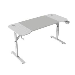 Mars Gaming Mesa Gaming Ergonómica Regulable en Altura MGD Ergo 140 Blanca 140x60cm con Alfombrilla XXL Precio: 175.49999962. SKU: B1HWATA835