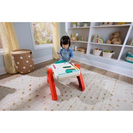 Fisher-Price Caballete Interactivo Ríe y Aprende para Bebés +6 Meses con Medidas 56x53x49 cm