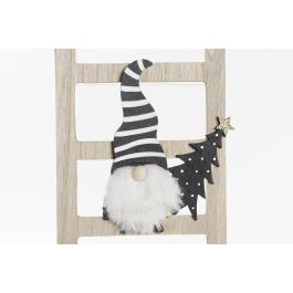 Decoracion Navidad Moderna DKD Home Decor Natural Negro 1.5 x 46 x 16 cm (6 Unidades)