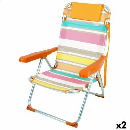 Silla de Playa Aktive 48 x 90 x 60 cm