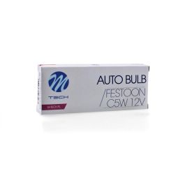Lámpara M-Tech Sv8.5-8 12 V-5 W 11x36 C5 W | 10 Unidades MTECZ33 Lámpara M-Tech Sv8.5-8 12 V-5 W 11x36 C5 W | 10 Unidades MTECZ33