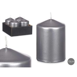 Vela Taco Plata 10Cm Acorde (24 Unidades) Vela Taco Plata 10Cm Acorde (24 Unidades)