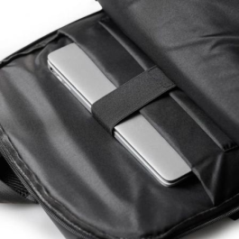 Trunk TR-BACKPACK-BLK Mochila de Viaje Antirrobo para Portátil hasta 15.6", Material Resistente al Agua, Negro