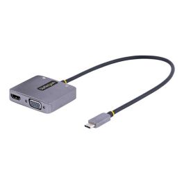 Adaptador USB C a VGA/HDMI Startech 122-USBC-HDMI-4K-VGA