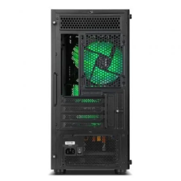 NOX NXINFTYEPSILON Caja Minitorre Micro-ATX NOX Infinity Epsilon A-RGB Negra con Ventana Cristal Templado