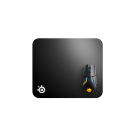 SteelSeries Alfombrilla de Ratón QcK Hard para Juegos Negro - Núm. artículo: 63821, 320x270mm, Polietileno