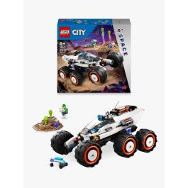 LEGO 60431 City Róver Explorador Espacial y Vida Extraterrestre, vehículo con 6 neumáticos, suspensión avanzada, incluye minifiguras y alienígenas