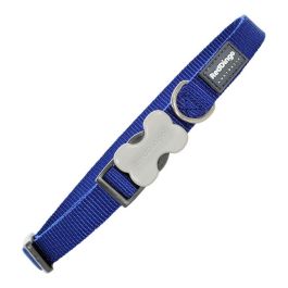 Red Dingo Collar Perro Liso Azul Marino 12mm x 20-32cm Nylon Ajustable con Hebilla Reforzada y Anilla Acero Inoxidable, Cómodo y Duradero Precio: 4.79000038. SKU: S6100023