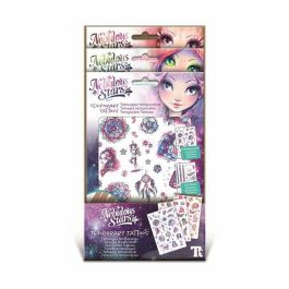 Nebulous Stars Tatuajes Temporales para Niños, Edad Mínima 7 Años - 23x14.3x0.3 cm