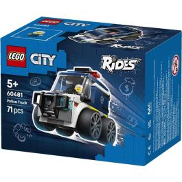 Lego Juego de Construcción Vehículos Furgoneta de Policía Lego City para Niños +6 Años