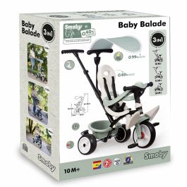 Smoby SMO7600741405 Triciclo para bebés S.Life Balade Smoby SMO7600741405 Triciclo para bebés S.Life Balade