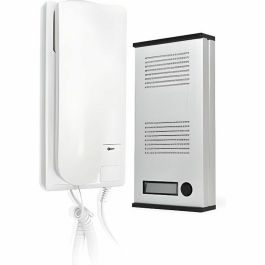 SCS Sentinel Orion 32068 Intercomunicador de Audio 2 Hilos para Apertura de Puerta, Frente Aluminio con Etiqueta Retroiluminada