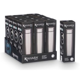 Termo Termometro Digital Acero 450Ml Kinvara 6X22CM (12 Unidades) Termo Termometro Digital Acero 450Ml Kinvara 6X22CM (12 Unidades)