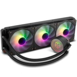 NOX H-360 ARGB Sistema de Refrigeración Líquida AIO para Procesador con Triple Radiador, 3 Ventiladores 12cm Silencioso, Negro NOX H-360 ARGB Sistema de Refrigeración Líquida AIO para Procesador con Triple Radiador, 3 Ventiladores 12cm Silencioso, Negro