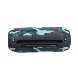 Gembird SPK-BT-17-CM Altavoz Bluetooth Portátil Camuflaje con Radio FM y Antena Integrada