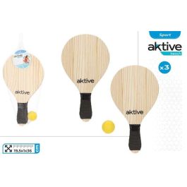 Color Baby Palas de Playa 19.5x1x36cm con Pelota para Niños a Partir de 3 Años