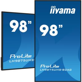 iiyama LH9875UHS-B2AG Pantalla Profesional 97.5" (247.7cm) 4K UHD LED Digital Signage 24/7 Precio: 3928.58999995. SKU: B1C5SEEW4Z
