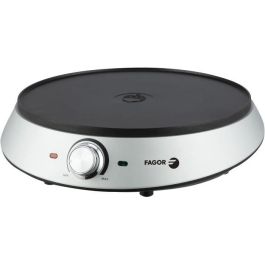 Crepera eléctrica - FAGOR - FGC240 - 1200 W - Diámetro: 30 cm - Recubrimiento antiadherente - Gris Crepera eléctrica - FAGOR - FGC240 - 1200 W - Diámetro: 30 cm - Recubrimiento antiadherente - Gris