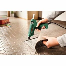 Bosch PKP 18 E Pistola de pegamento termofusible con regulación electrónica, dosificación precisa, 20 g/min, antigoteo y boquilla extra larga para barras Ø 11mm